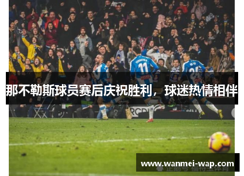 那不勒斯球员赛后庆祝胜利，球迷热情相伴